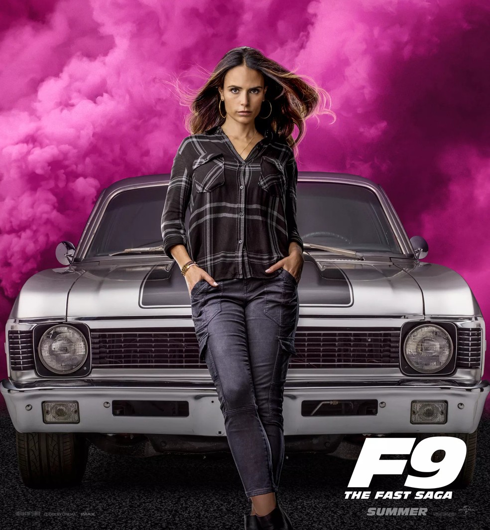 Jordana Brewster na franquia Velozes e Furiosos — Foto: Divulgação