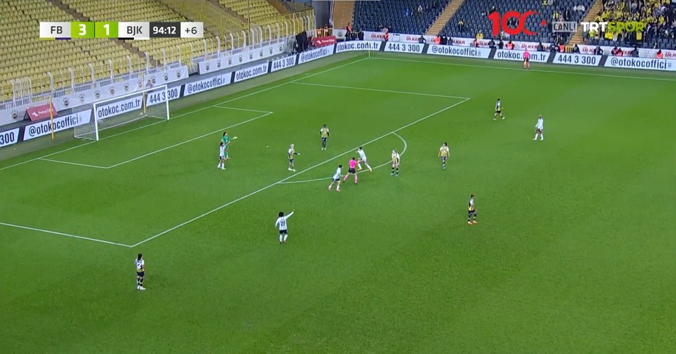 ISSO VALE?! Olha o gol marcado pelo Besiktas contra o Fenerbahçe Turcão  Feminino 😱🇹🇷 #shorts 