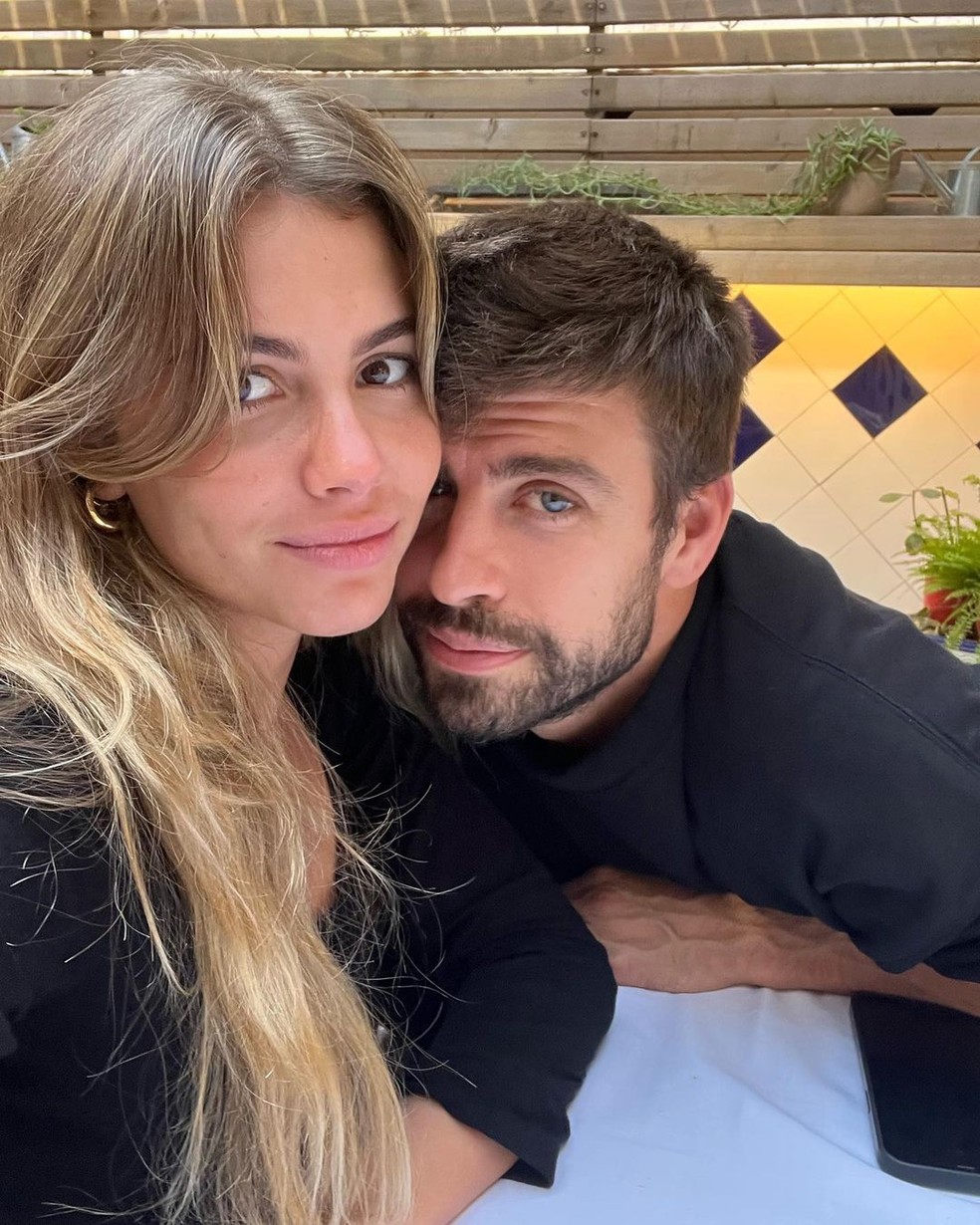 Clara Chía e Piqué — Foto: Reprodução/Instagram