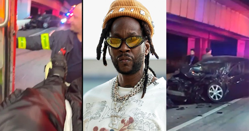Rapper tem carro destruído em batida, filma o próprio resgate e é ...