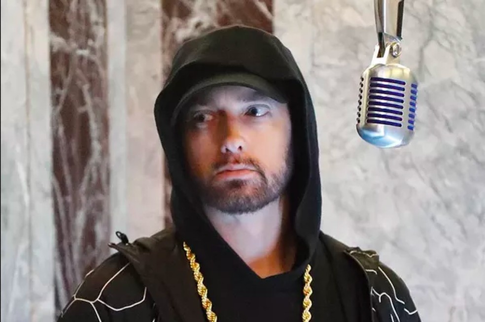 O rapper Eminem — Foto: Getty Images