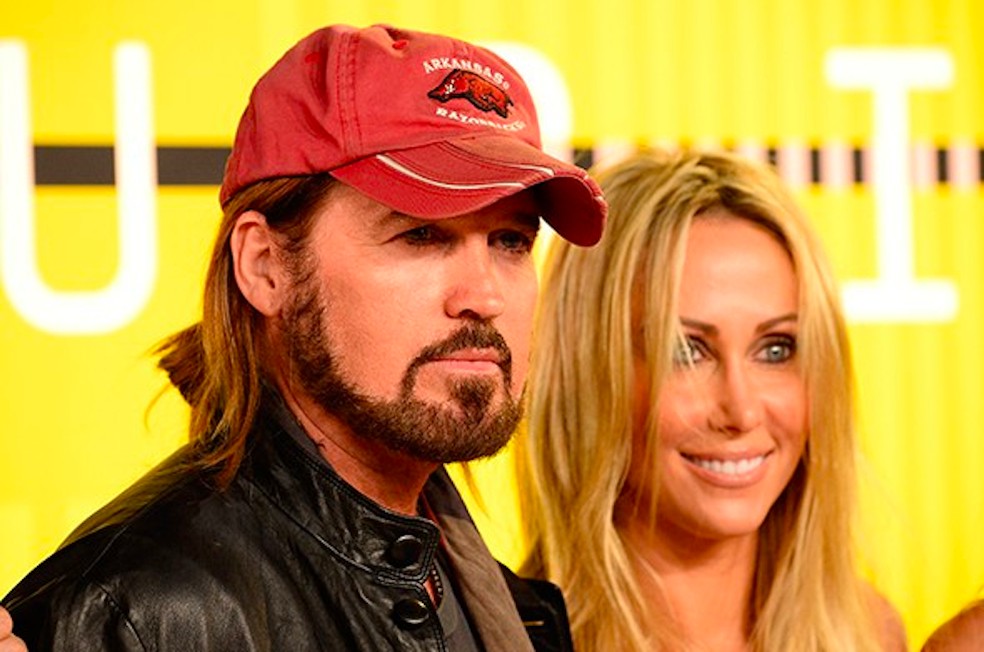 Billy Ray Cyrus e Tish Cyrus foram casados entre 1993 e 2022 — Foto: Getty Images