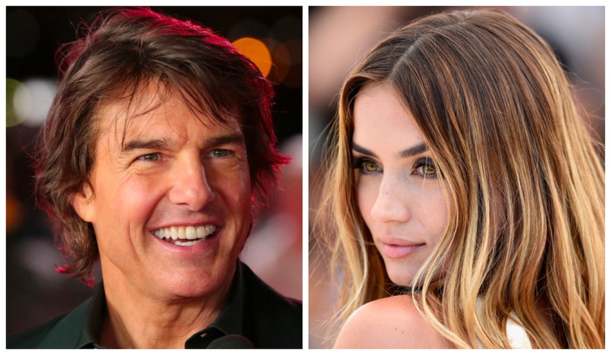 Imagem ilustrativa sobre Ana de Armas flagrada beijando cantor Beto Montenegro: shows nova fase do casal