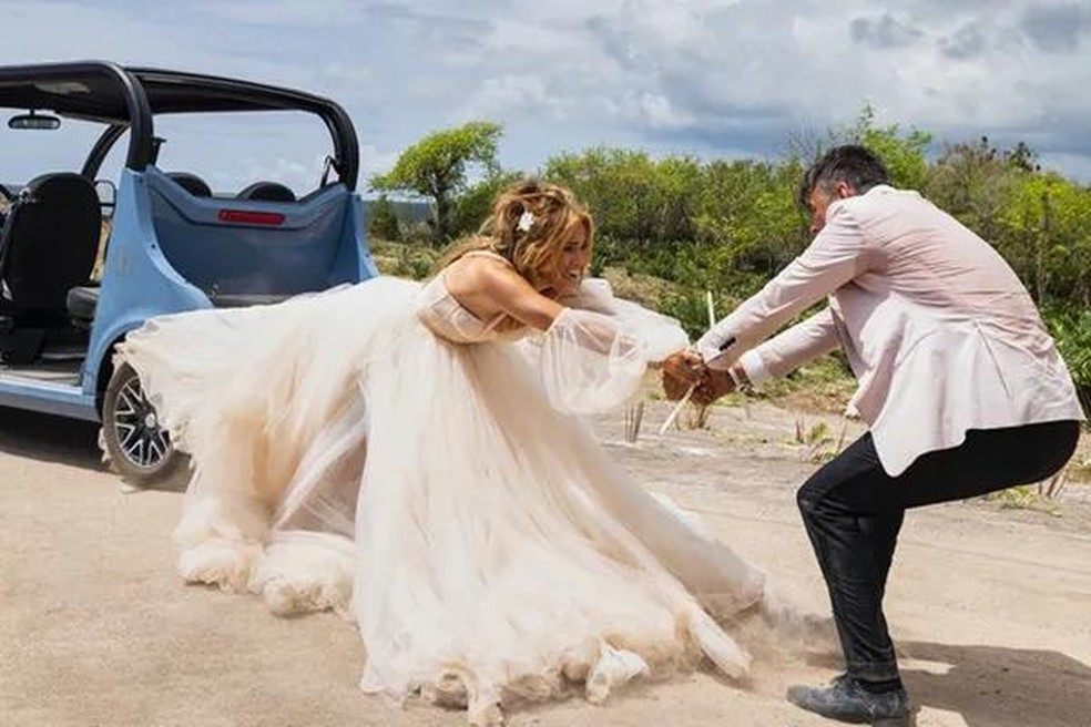 Jennifer Lope e Josh Duhamel em Casamento Armadoz (Foto: Divulgação) — Foto: Monet