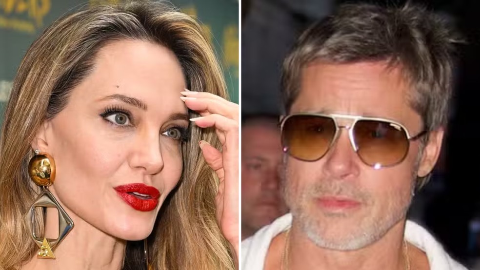 Angelia Jolie e Brad Pitt — Foto: Getty Images