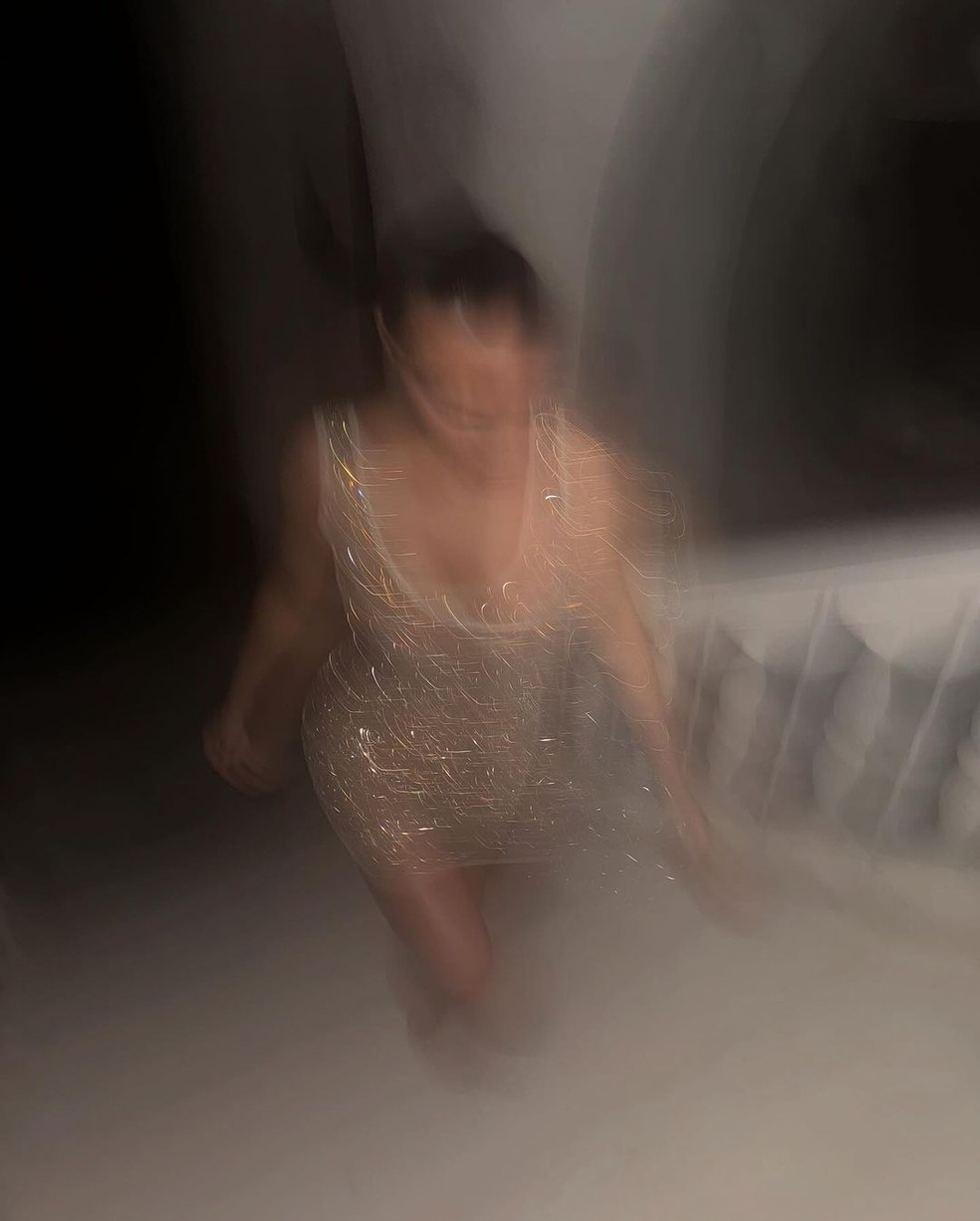 Fotos de Kim Kardashian produzidas por sua filha North West — Foto: reprodução/instagram