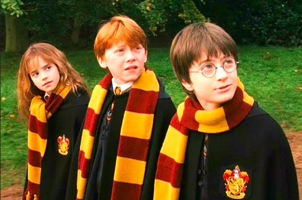 Rupert Grint em cena da franquia Harry Potter — Foto: Reprodução