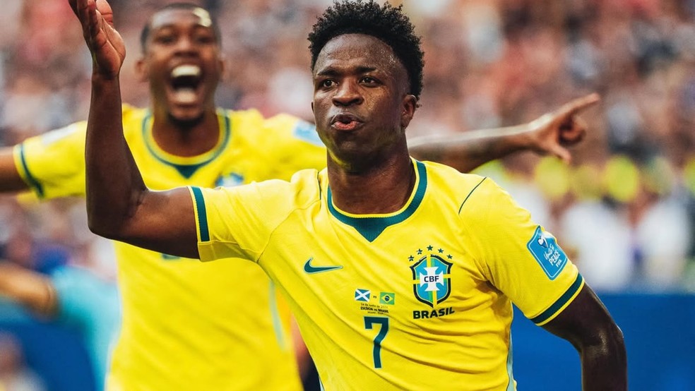 O craque da seleção brasileira Vini Jr. — Foto: Reprodução/Instagram
