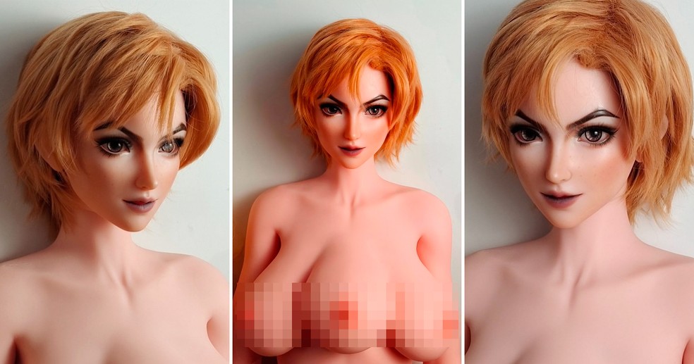 Boneca sexual com três seios foi feita 'por acidente' — Foto: reprodução/X