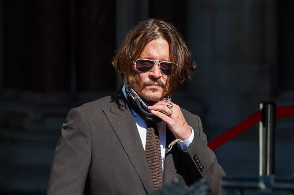 O ator Johnny Depp — Foto: Getty Images