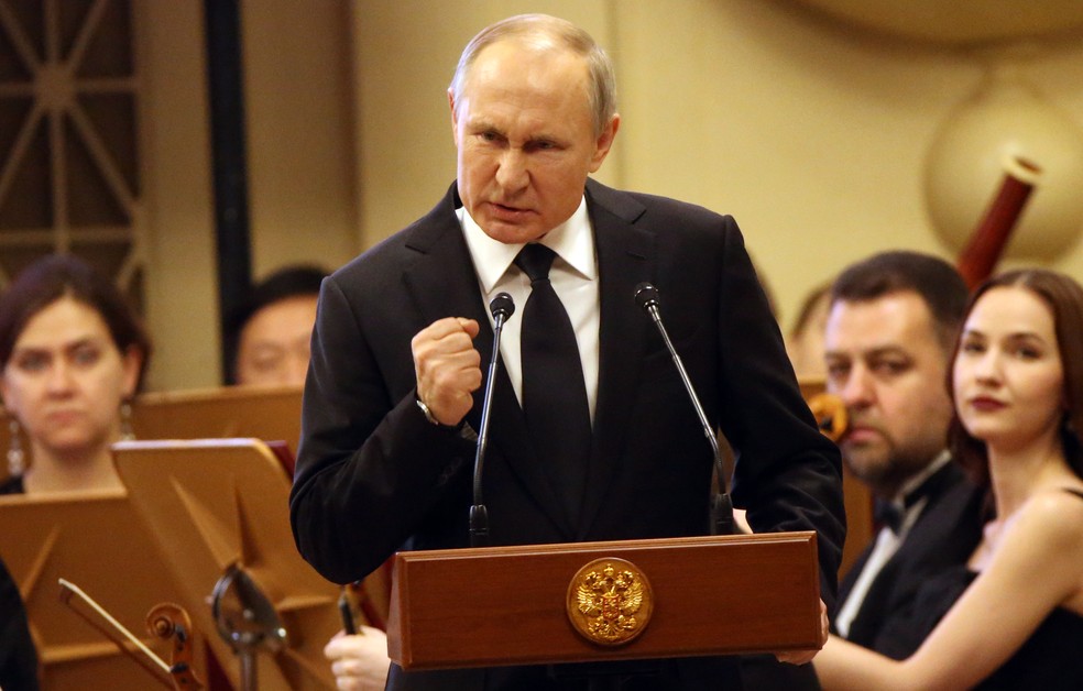 O presidente russo Vladimir Putin — Foto: Getty Images