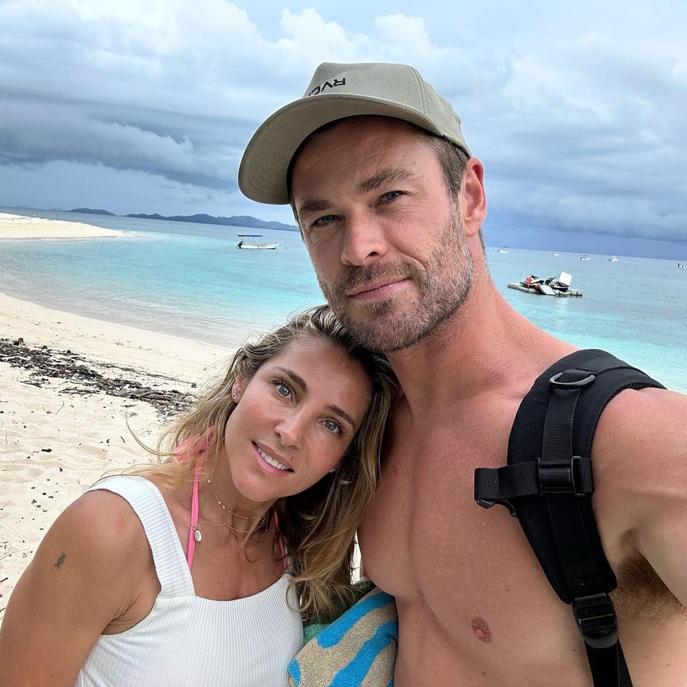 Elsa Pataky também mostrou um pouco da viagem feita ao lado do maridão, Chris Hemsworth — Foto: Reprodução/Instagram