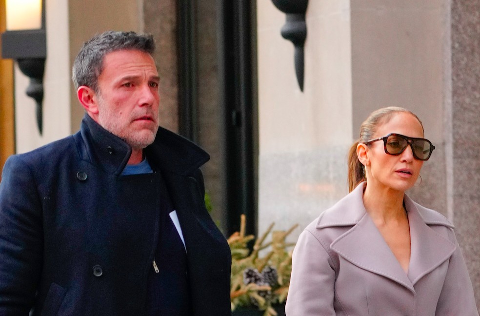 O ator Ben Affleck e a cantora Jennifer Lopez — Foto: Getty Images
