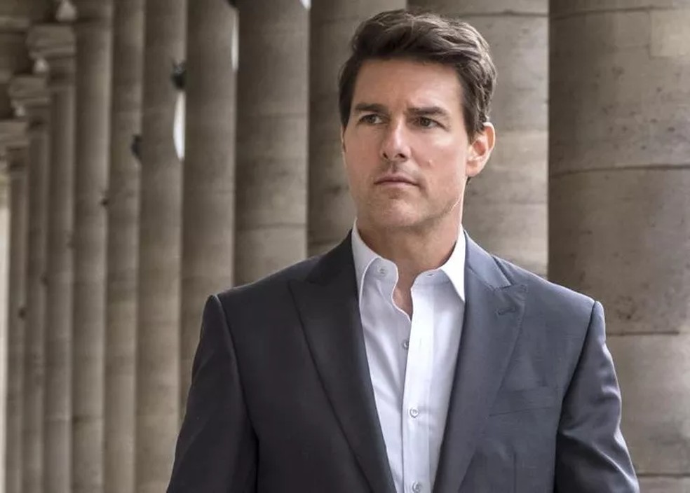 O ator Tom Cruise em cena da franquia Missão: Impossível  — Foto: Divulgação
