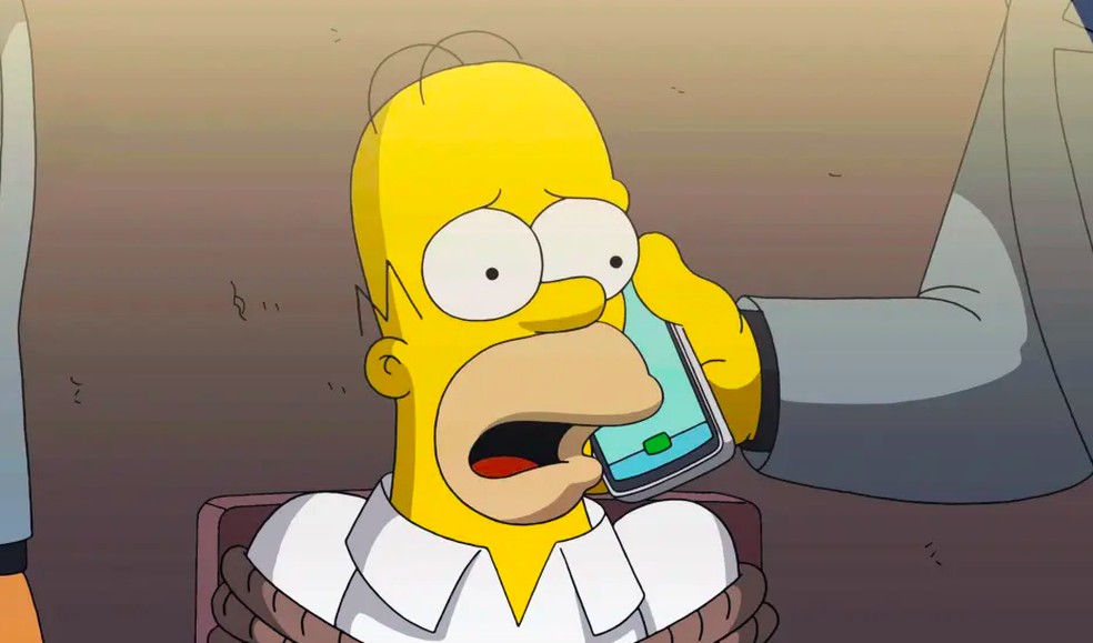 Homer Simpson em cena de Os Simpsons — Foto: Reprodução