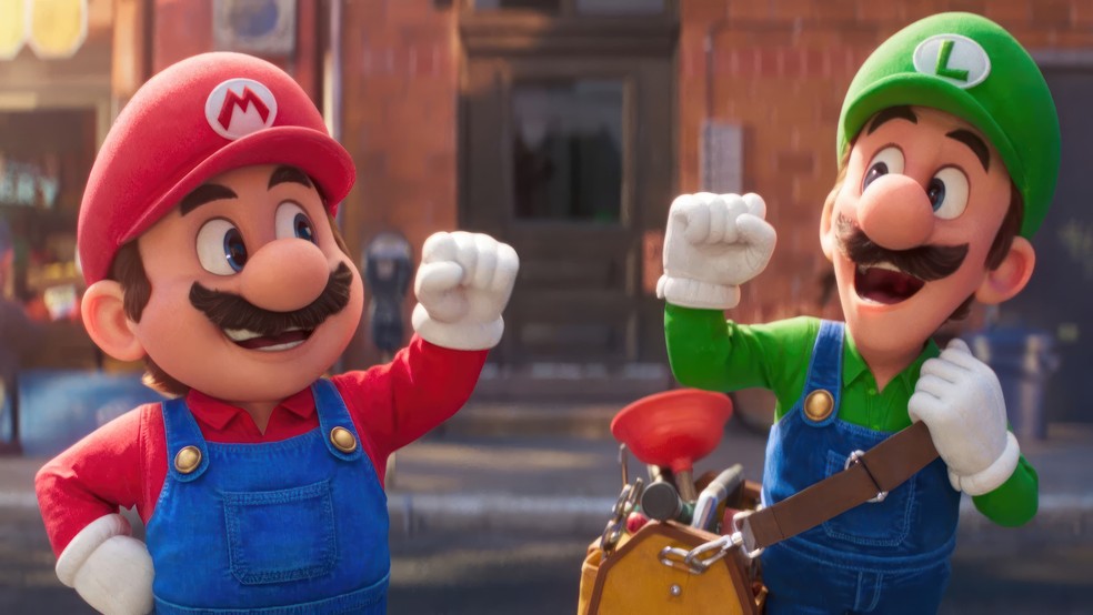 A animação de 2023, 'Super Mario Bros.: O Filme' — Foto: Reprodução