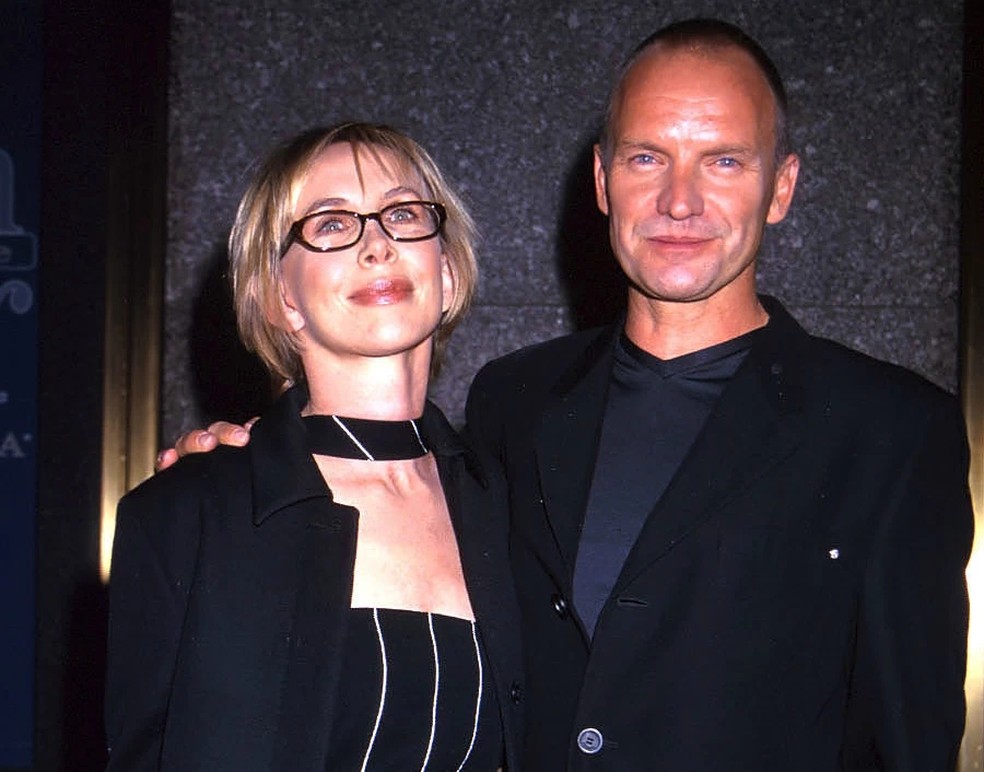 Trudie Styler e Sting — Foto: Getty Images