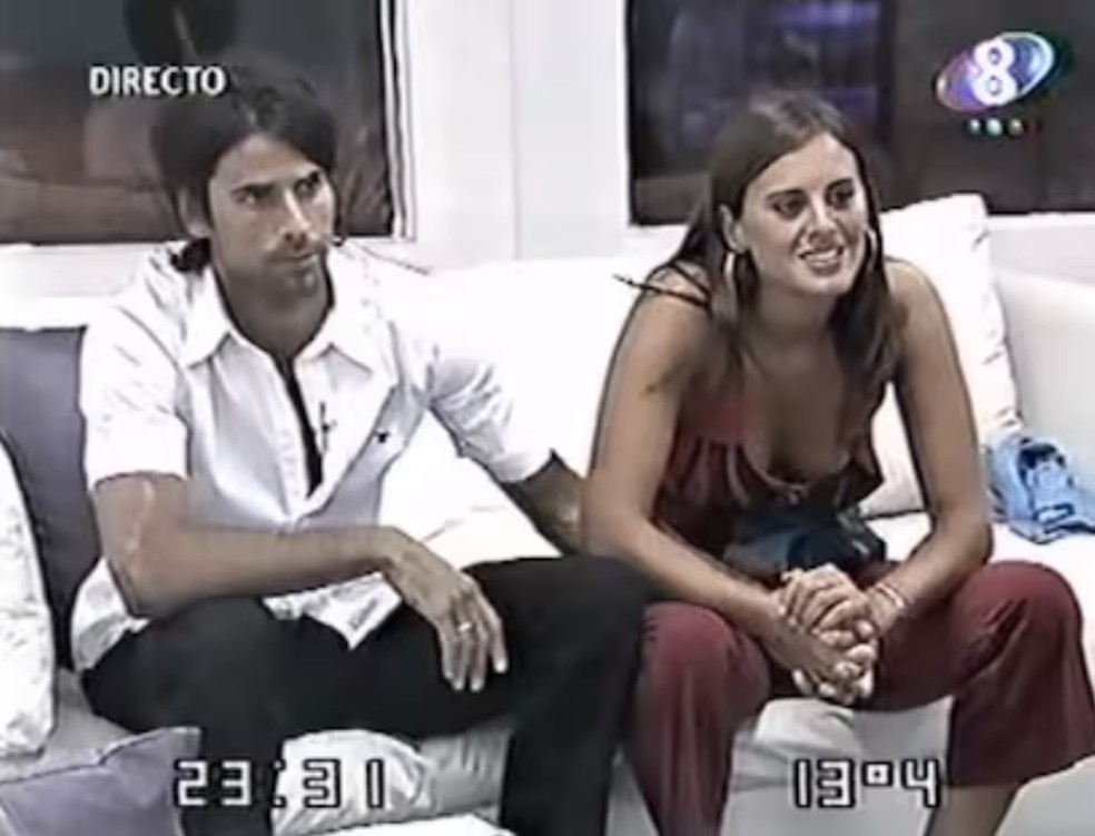 Silvina Luna ficou em segundo lugar na edição de 2001 do Big Brother da Argentina — Foto: Reprodução