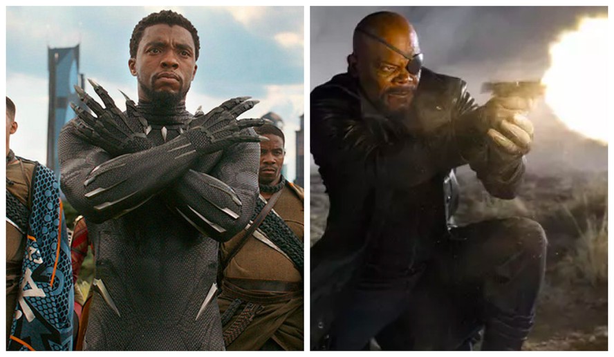 Intérprete do espião Nick Fury nos filmes da Marvel, o ator Samuel L. Jackson reclamou por sua ausência nos filmes do herói Pantera Negra