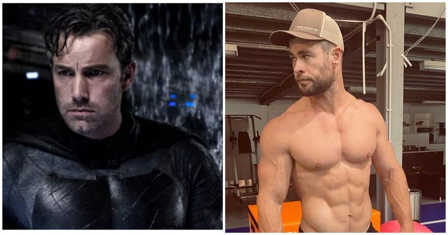 Ben Affleck admite que não quer nunca ser visto ao lado de Chris Hemsworth