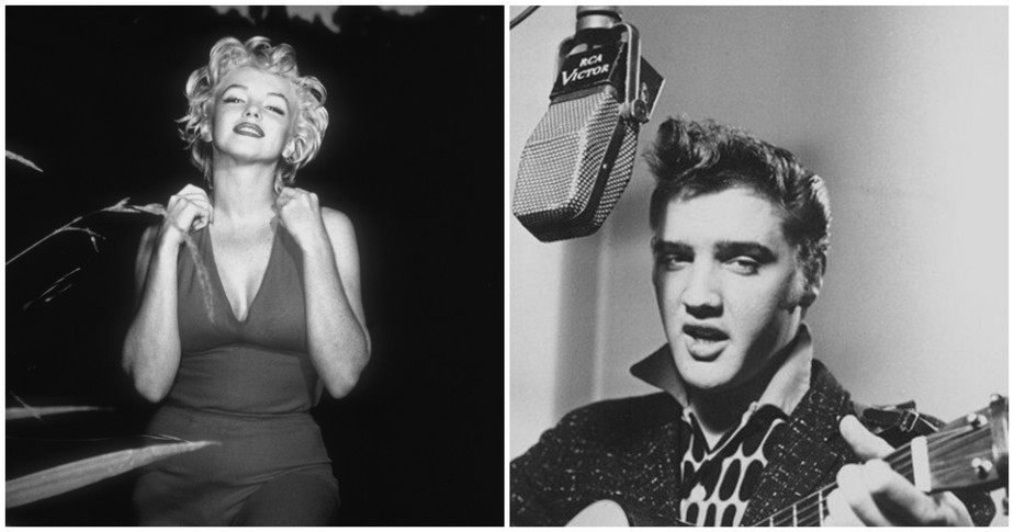 Elvis Presley rejeitou namorar Marilyn Monroe após 'noite de amor'