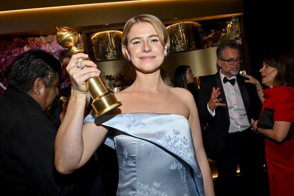 Favorita ao Oscar de Melhor Atriz, Jessie Buckley lamenta a ausência do ...