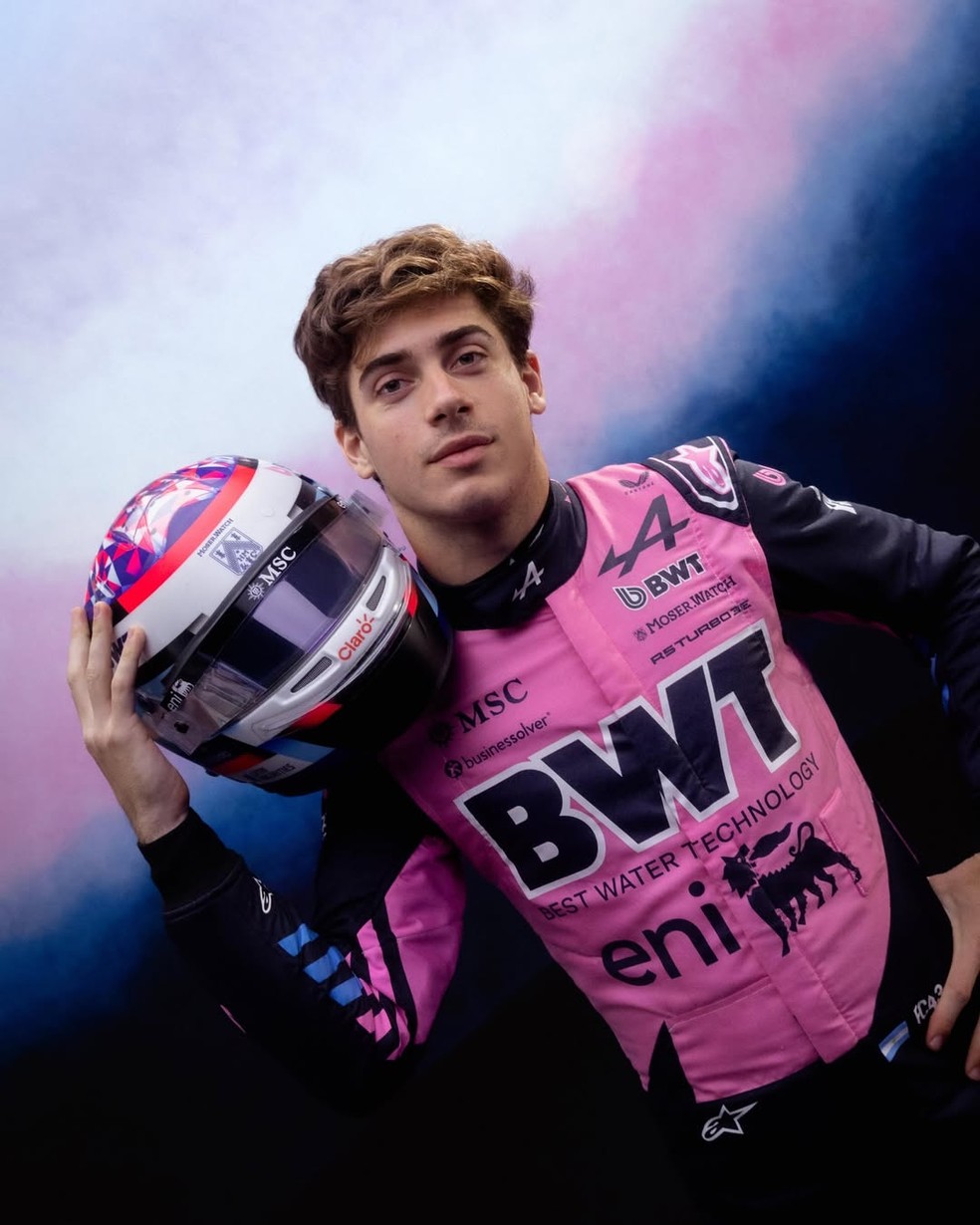 Franco Colapinto substituiu Jack Doohan — Foto: Reprodução/Instagram