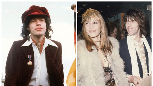Keith Richards sabotou carreira de atriz da esposa por causa de affair dela com Mick Jagger, revela doc