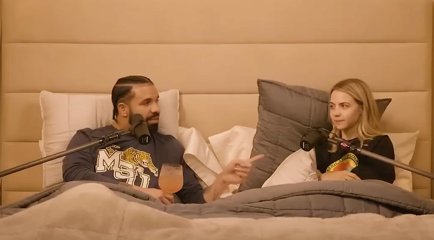 Drake na entrevista com Bobbi Althoff