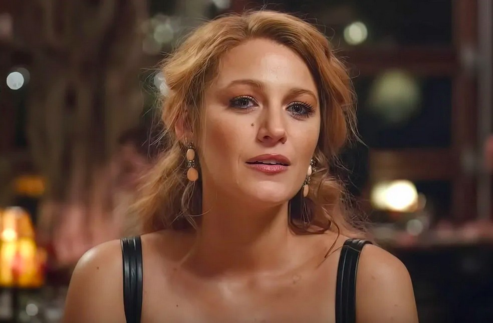 A atriz Blake Lively em cena de É Assim que Acaba (2024) — Foto: Reprodução