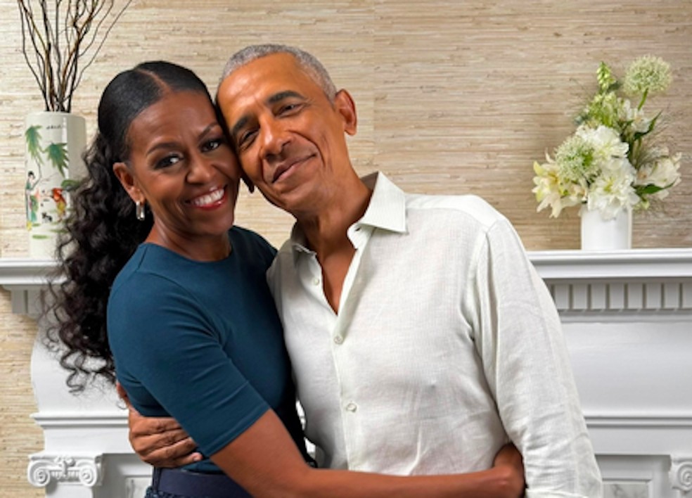 Barack Obama e Michelle Obama — Foto: Instagram