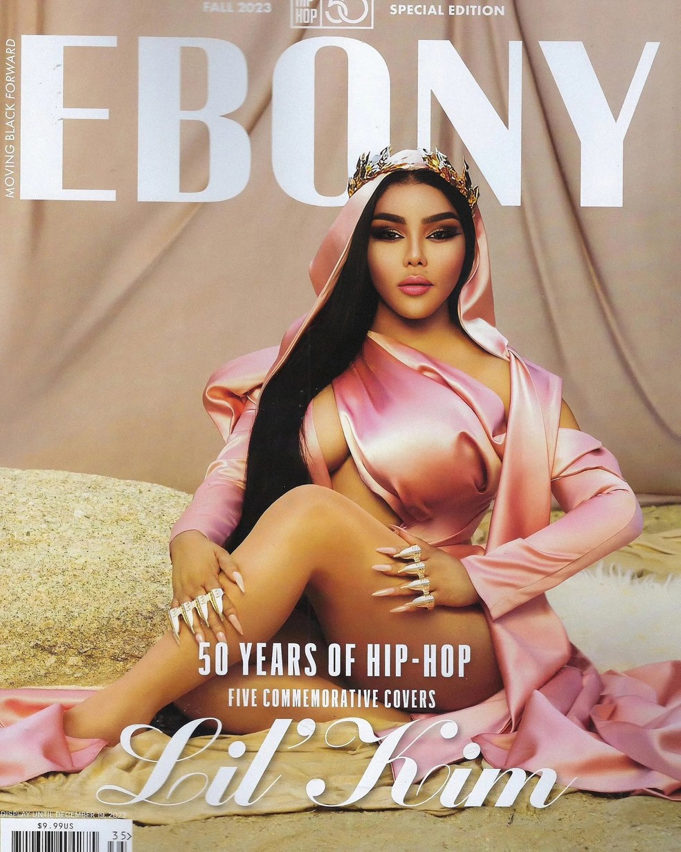 Capa da revista com Lil' Kim — Foto: Reprodução