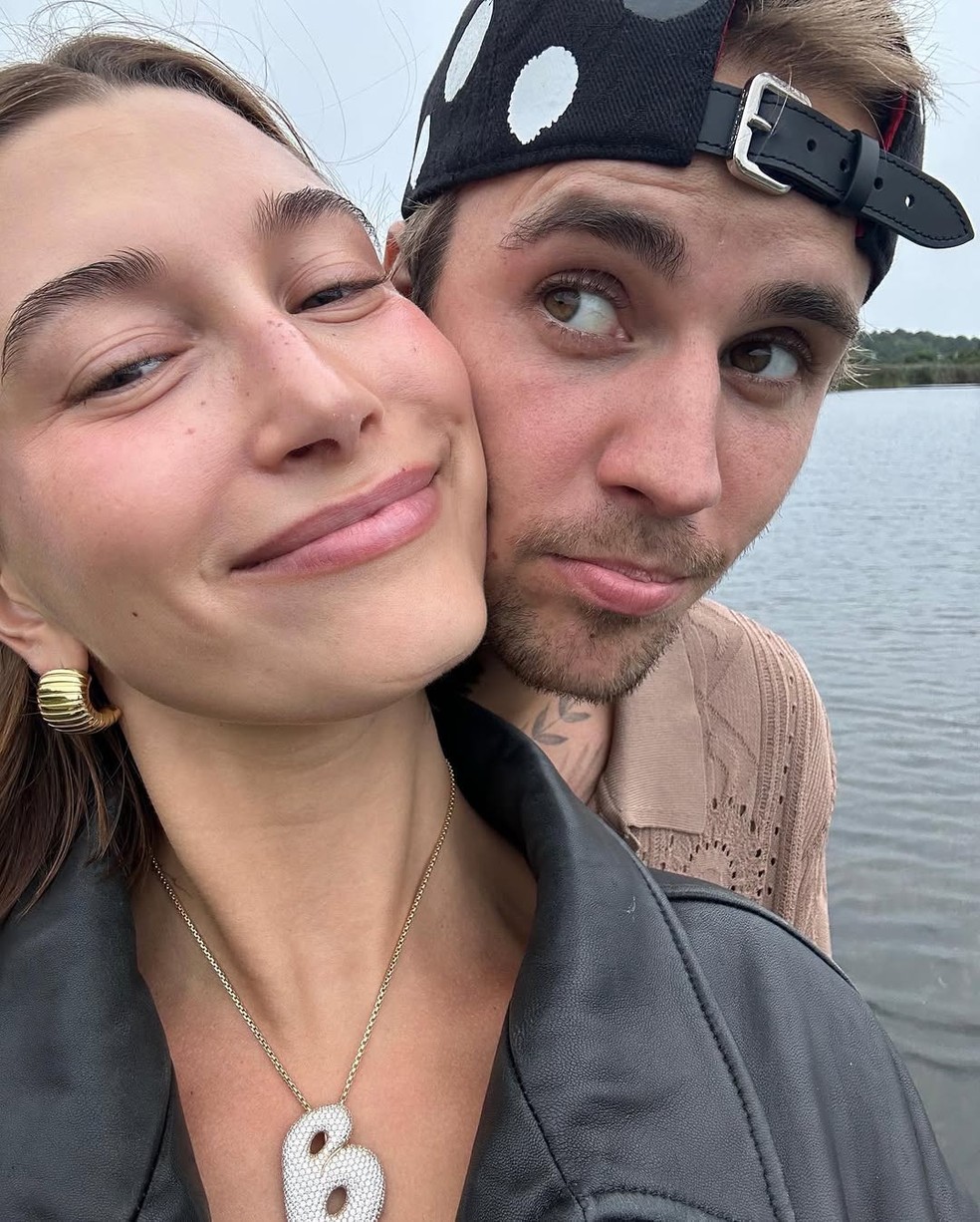 Hailey e Justin Bieber — Foto: Reprodução/Instagram
