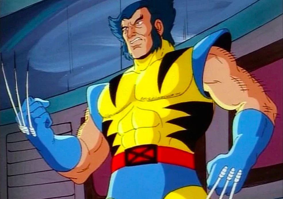 O herói Wolverine em cena do desenho clássico dos X-Men — Foto: Reprodução