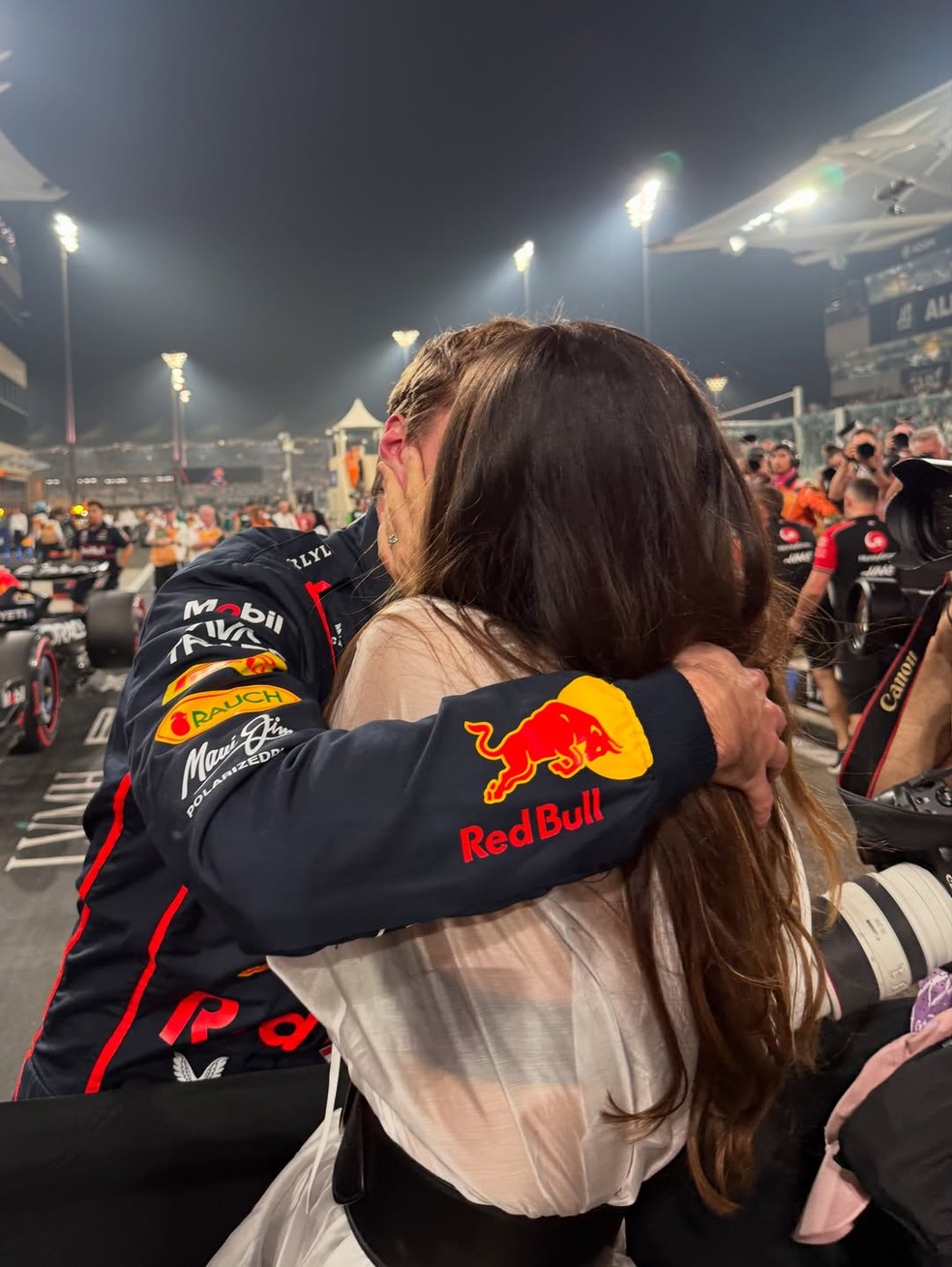 Max Verstappen e Kelly Piquet — Foto: Reprodução/Instagram
