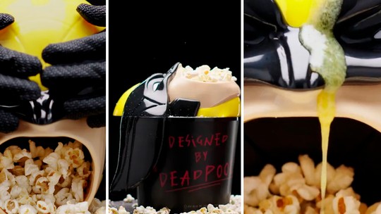 Hugh Jackam é 'homenageado' com comercial de balde de pipoca 'proibidão' de 'Deadpool & Wolverine'