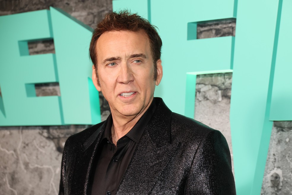 O ator Nicolas Cage — Foto: Getty Images