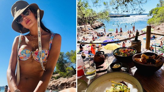 Alessandra Ambrosio surge deslumbrante de biquíni em Ibiza um mês após solteirice vir à tona