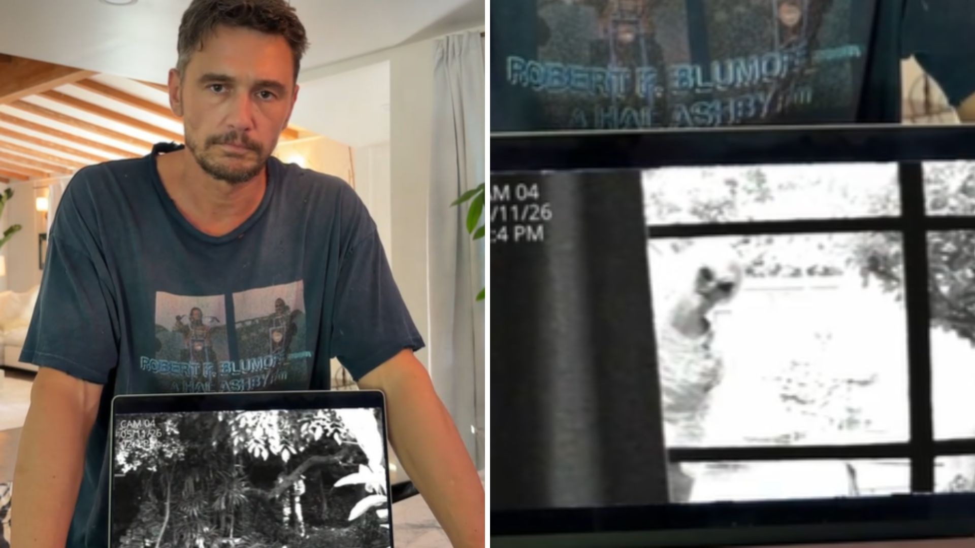 James Franco partilha vídeo de suposta invasão alienígena e gera polémica