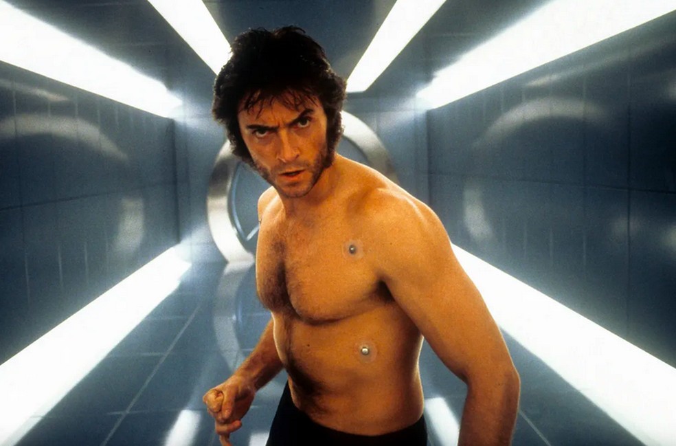Hugh Jackman como Wolverine em X-Men (2000) — Foto: Reprodução