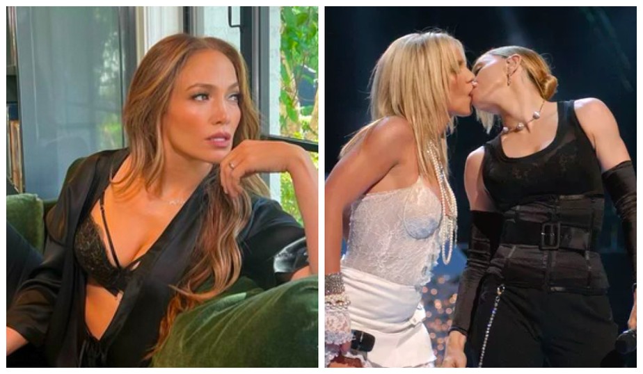 Jennifer Lopez disse ter sido substituída por Christina Aguilera no beijo triplo com Britney Spears e Madonna no VMA 2003