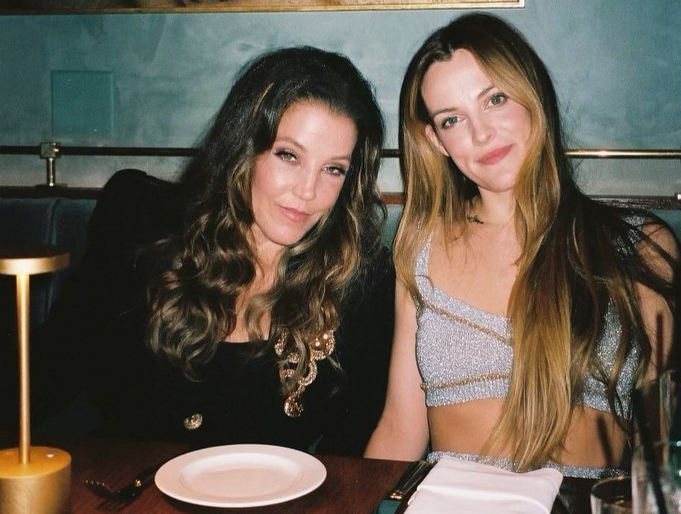 Lisa Marie Presley e a filha Riley Keough — Foto: Reprodução/Instagram