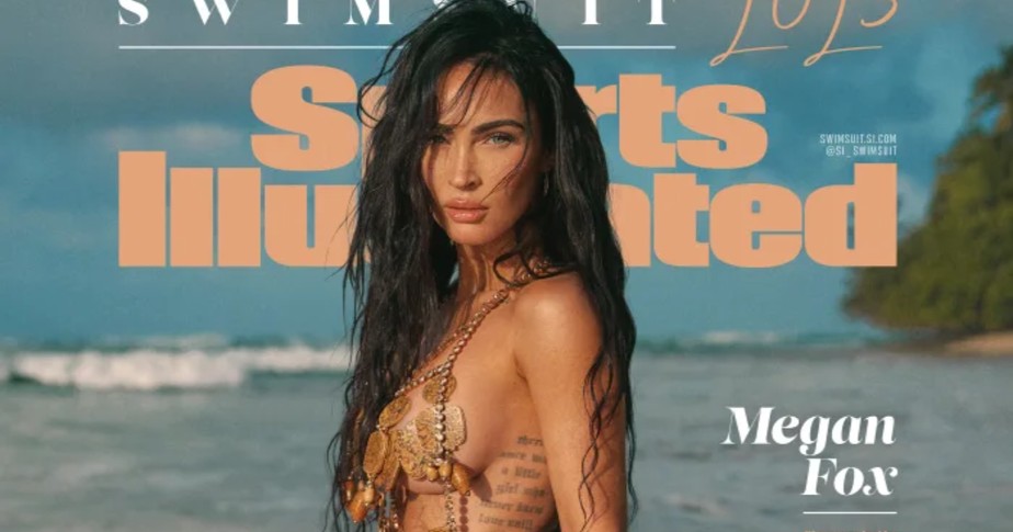 Megan Fox na capa da revista Sports Illustrated Swimsuit