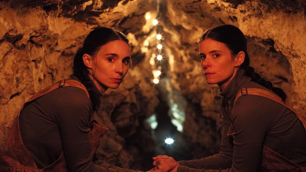 Rooney e Kate Mara em 'O Vale Imaginário' — Foto: Divulgação