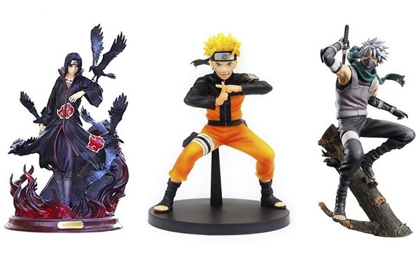 Naruto: 6 action figures para colecionadores e fãs do pequeno ninja, Conteúdo de marca
