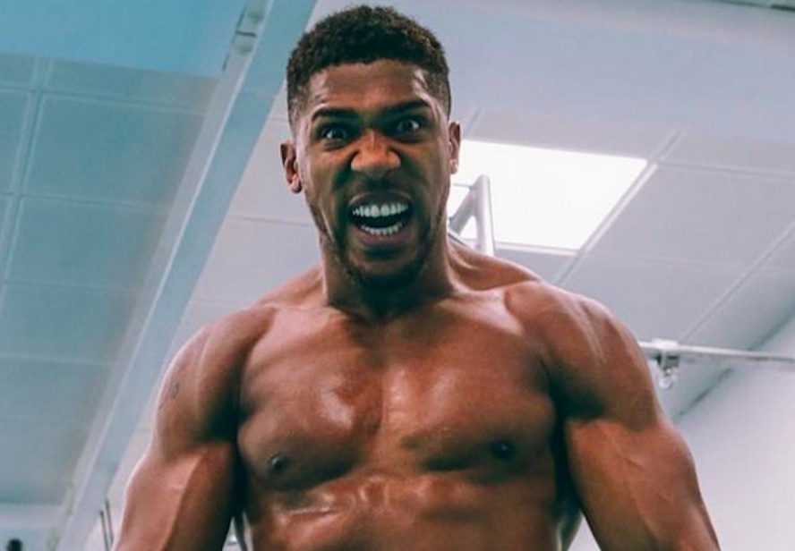 O boxeador Anthony Joshua