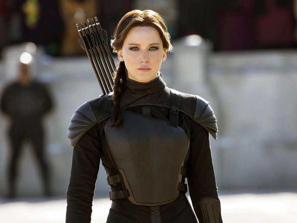 Jennifer Lawrence em Jogos Vorazes — Foto: Divulgação