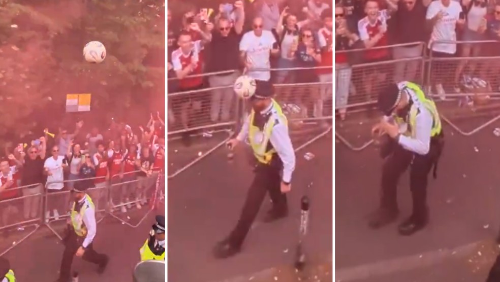 Martin Odegaard Accidentally Struck A Police Officer During Title Celebrations