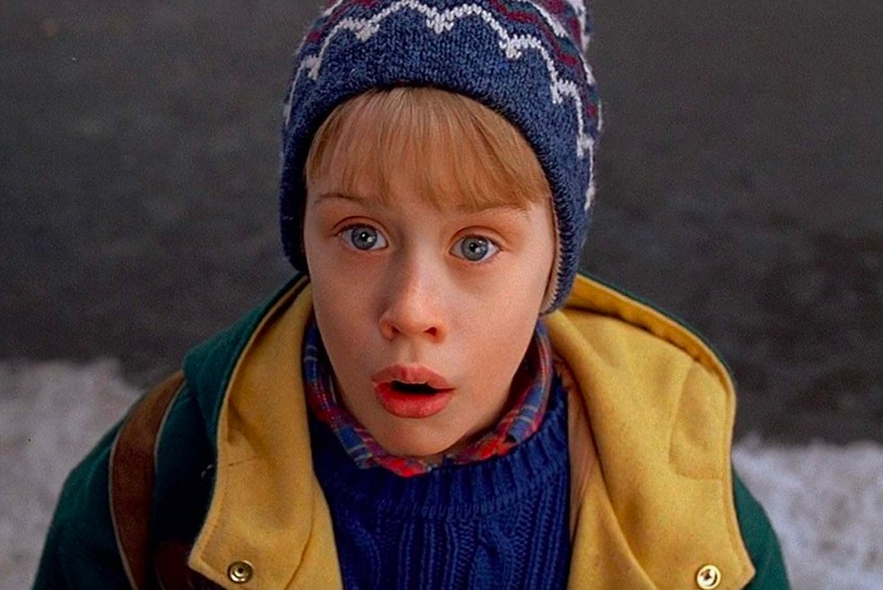 Macaulay Culkin in a scene from Home Alone 2 (1992) — Photo: Reproduction