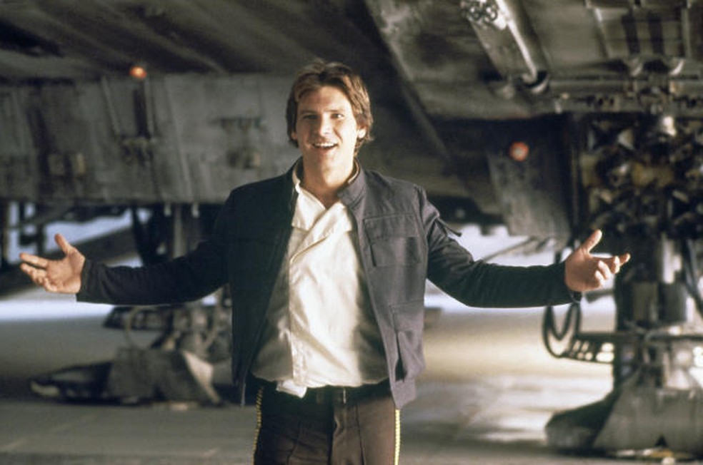Harisson Ford como Han Solo na franquia Star Wars — Foto: Divulgação